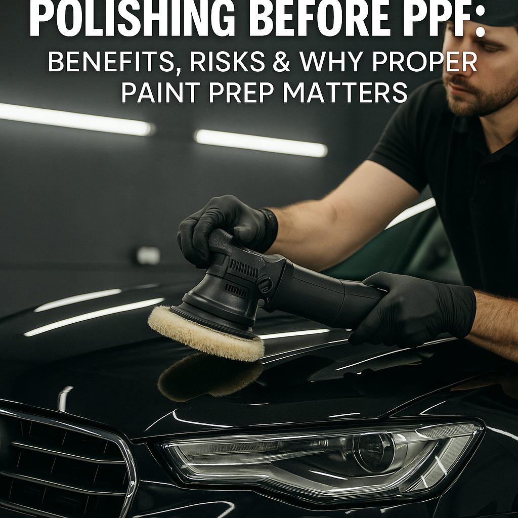 Polishing Before PPF: Why Paint Correction is Crucial for Perfect Film Application