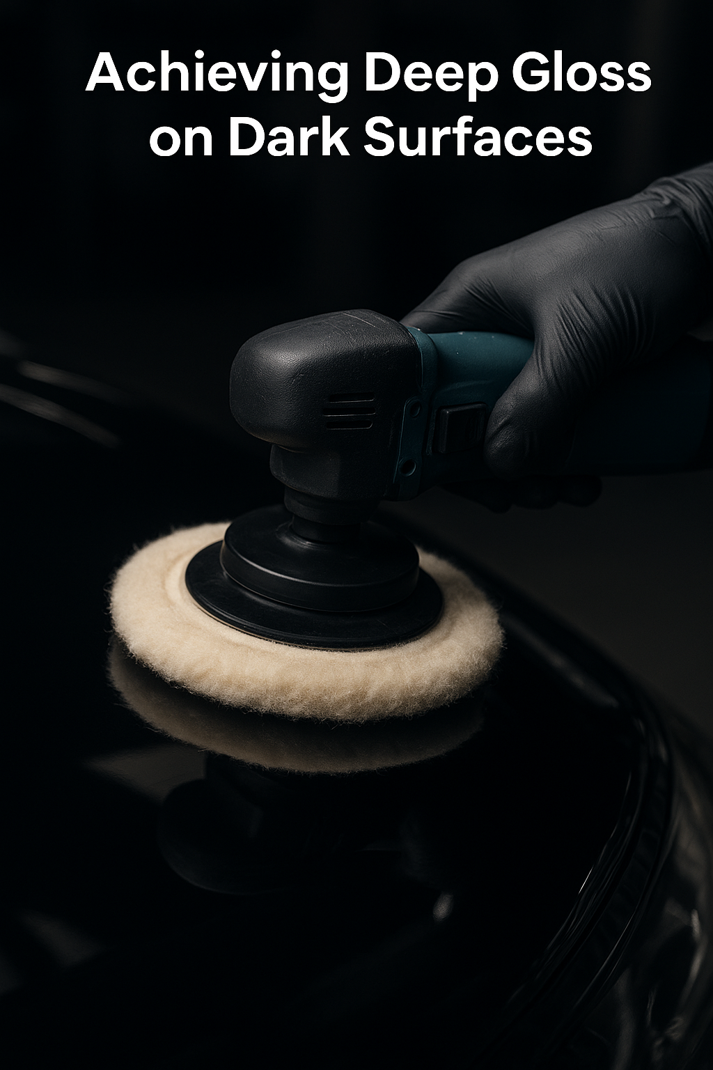 Achieving Deep Gloss on Dark Surfaces – Professional Polishing Tips with Australian Wool Pads | NilsanCo