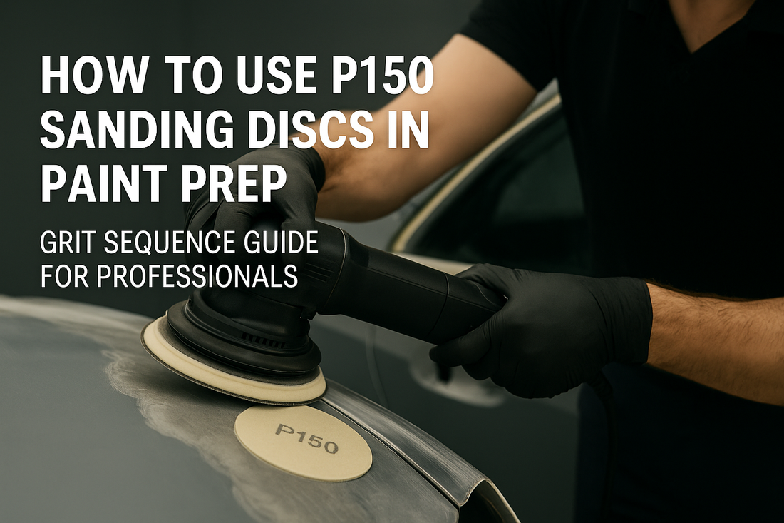 How to Use P150 Sanding Discs in Paint Prep – Grit Sequence Guide for Professionals