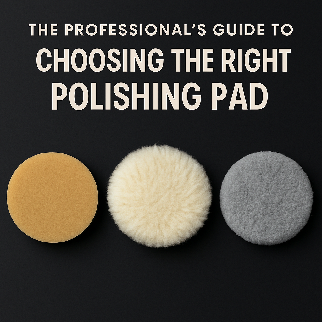 Professional Guide to Choosing a Polishing Pad – Lambswool vs Foam vs Microfiber